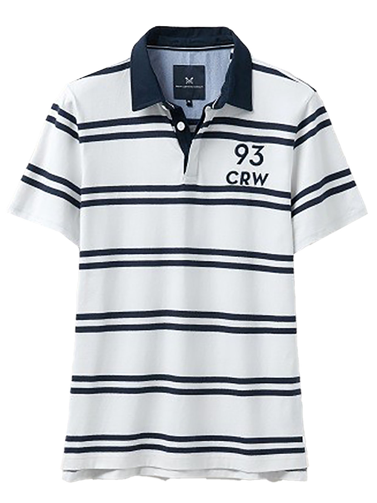 Crew Clothing - - Crew Clothing Mens NAVY Collam Short Sleeve Rugby ...
