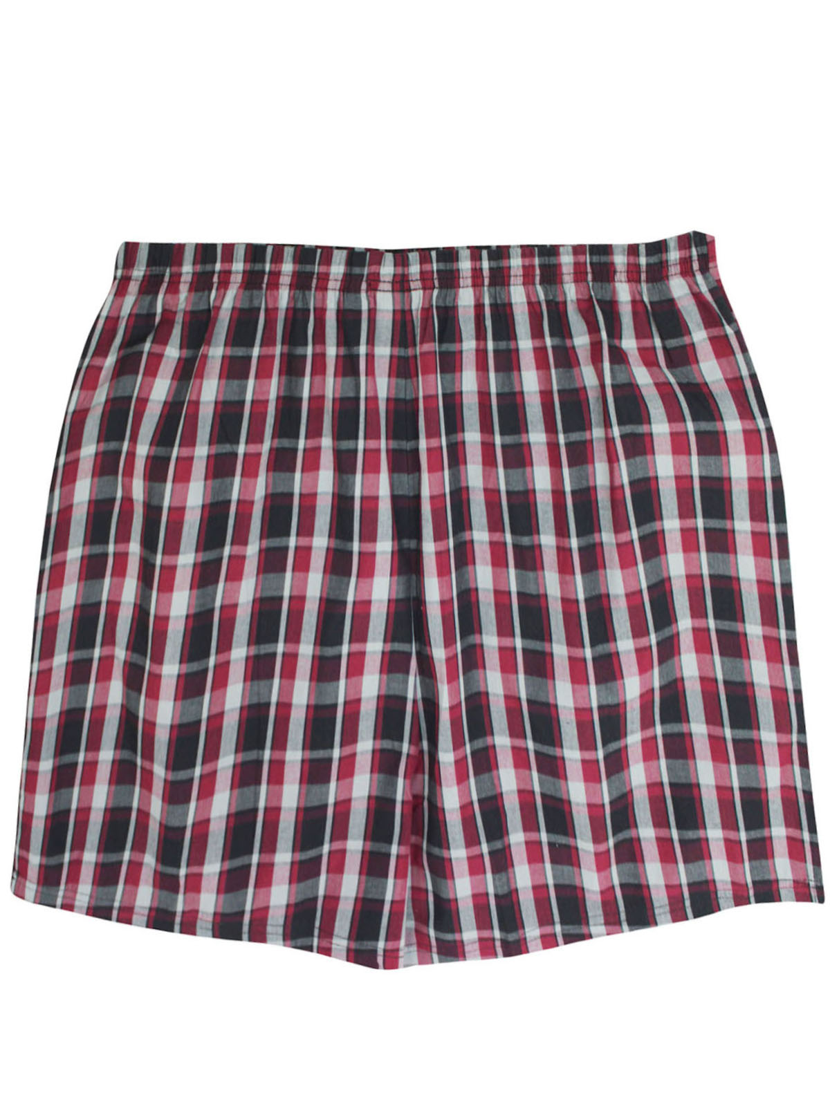 BPC - - Big&Tall Mens BPC BURGUNDY Pure Cotton Checked Button Front ...