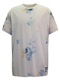 RTS Mens TAUPE Pure Cotton Tie Dye T-Shirt - Size M to XL