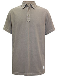 RTS Mens TAUPE Pure Cotton Short Sleeve Polo Shirt - Size S to XL