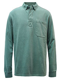 SS NAVY Mens Herdsman Organic Cotton Rugby Top - Size S to XXXL