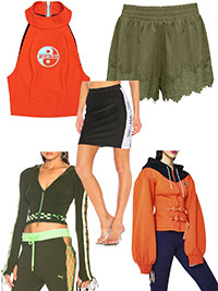 ASSORTED Sleepwear, Hoodies, Shorts & Skirts - Size 8 to 14