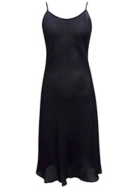 VS BLACK Chiffon Crepe Midi Lingerie Slip - Size Small to Large