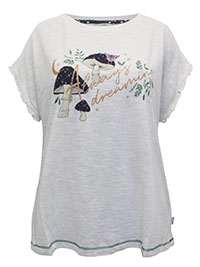 FF IVORY 'Always Dreaming' Graphic T-Shirt - Size 6 to 20