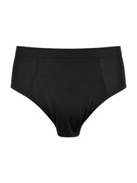 BLACK Light Control High Waist Smoothing Thong - Size 14/16 to 26/28
