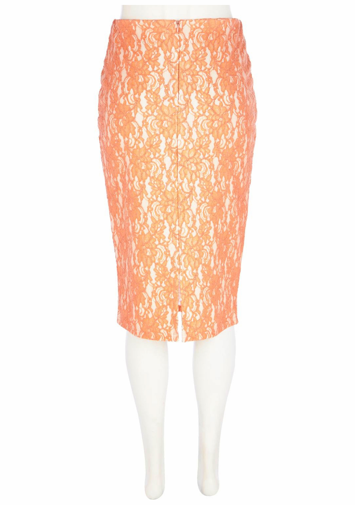 R1ver 1sland CORAL Lace Pencil Skirt - Size 6 to 16