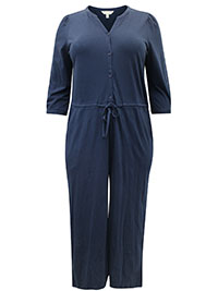 SS NAVY Sheltered Pass Jersey Jumpsuit - Size 14 to 16