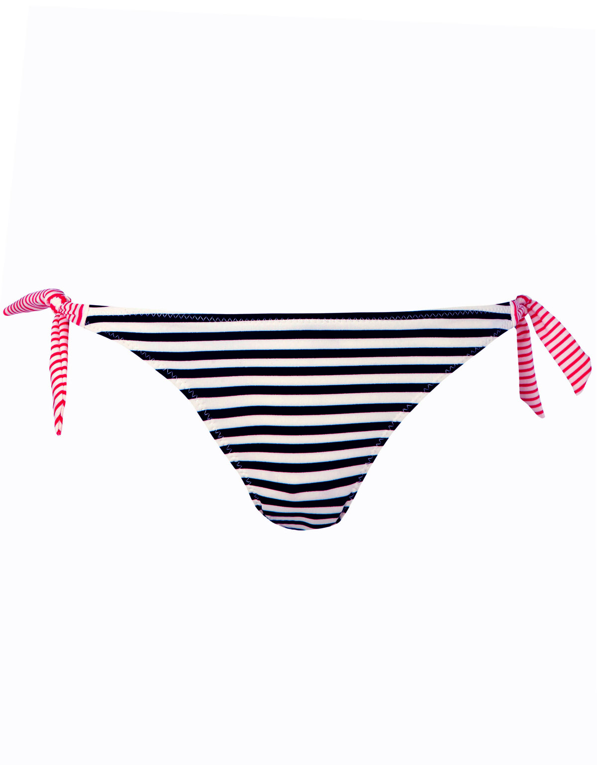 Accessorize - - Accessorize CREAM Horizontal Stripe Bikini Bottoms ...