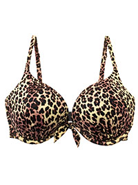 Bx BROWN Zamba Boost Bikini Bra - Size 30 (E cup)