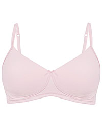 BLUSH Cotton Rich Padded Full Cup Bra - Size 30 to 38 (AA-A-B-C-D)