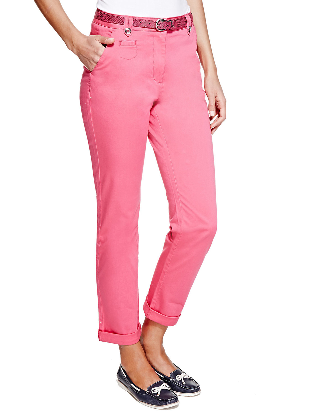 Pink Chino Trousers