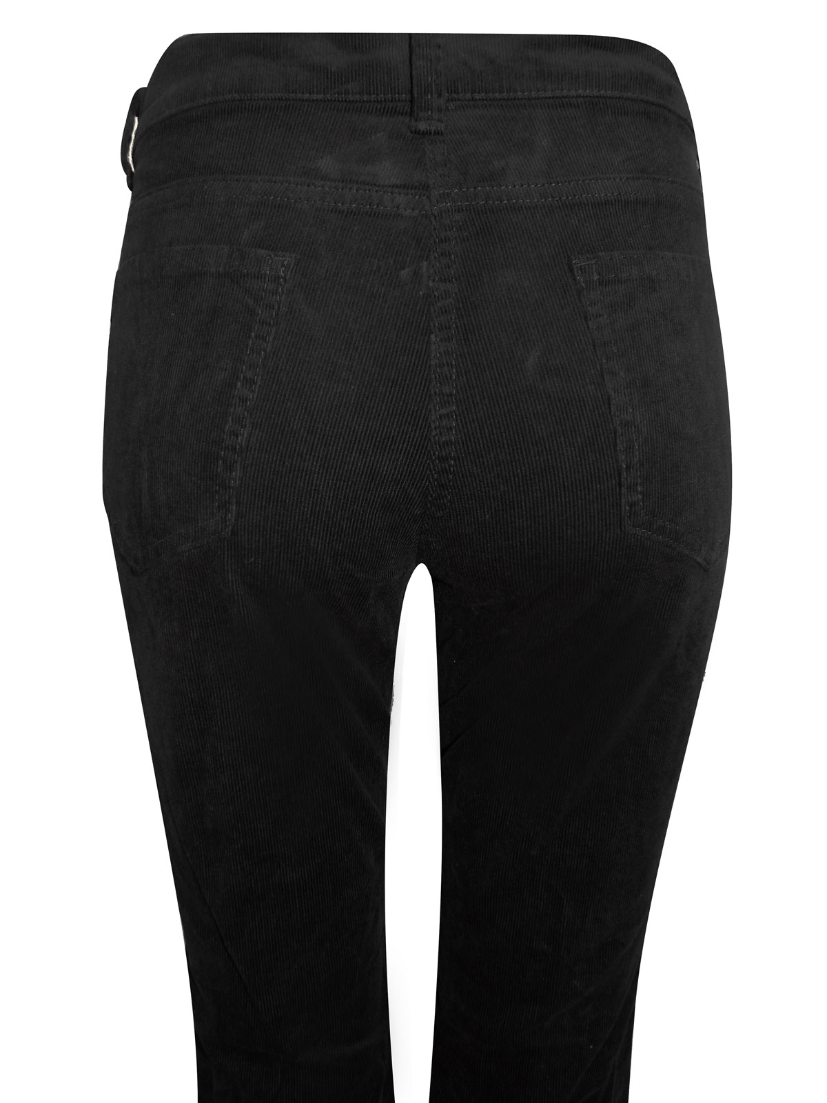 Marks and Spencer - - M&S BLACK Cotton Rich Bootcut Fine Cord Trousers ...