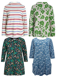 SS ASSORTED Tall Waves, Calm Water Tunics & Oceangoing Sweatshirts - Size 10 to 20