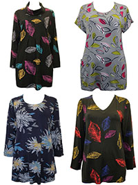 ASSORTED Boutique Stock Printed Tops - Size 8/10 to 12/14 (XS/S to M/L)