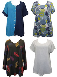ASSORTED Boutique Stock Short & Long Sleeve Tops - Size 10/12 to 12/14 (S/M to M/L)