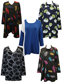 ASSORTED Boutique Stock 3Q & Long Sleeve Tops - Size 10/12 to 16 (S/M to M/L)