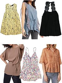 ASSORTED Tops - Size 4 to 16