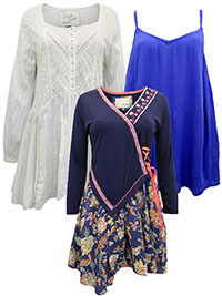 JB ASSORTED Printed, Embellished Tunics - Size 10 to 20
