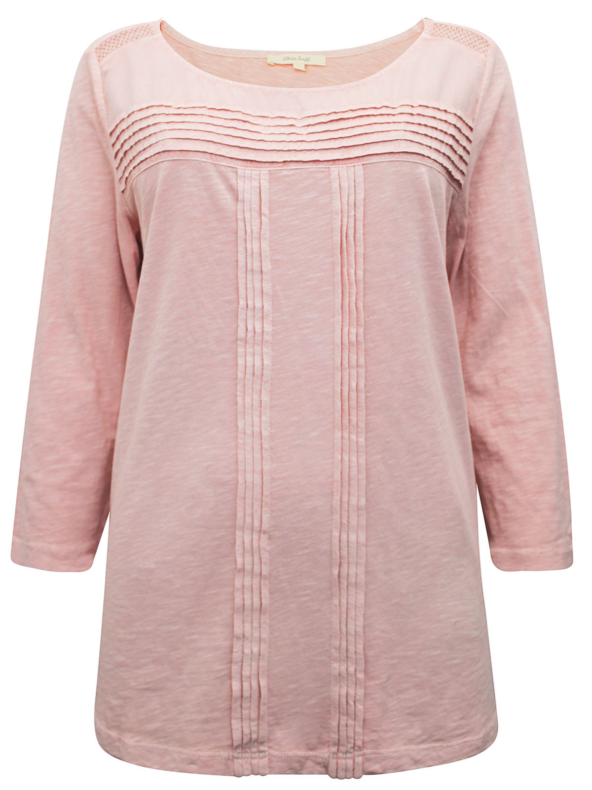 Pink Pintucks Shirt