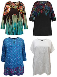 ASSORTED Tunic Tops - Plus Size 24/26 to 32/34