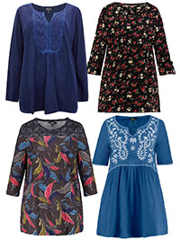 ASOSRTED Tunic Tops - Plus Size 24/26 to 32/34