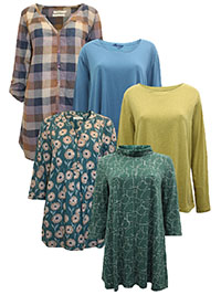 ASSORTED Tops & Tunics - Size 10 to 26