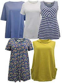 ASSORTED Tops & Tunics - Size 8 to 18
