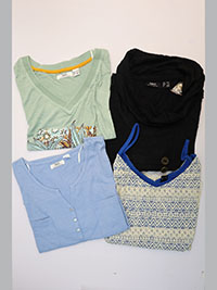 ASSORTED Printed, Lace and Graphic T-shirts Tops - Size 10/12 to 30/32