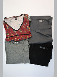ASSORTED Printed and Plain T-shirts Tops - Size 18/20 to 26/28