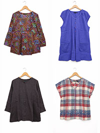 GS Assorted Cotton Tops, Shirt Jacket, Tunics - Size 12/14 to 20
