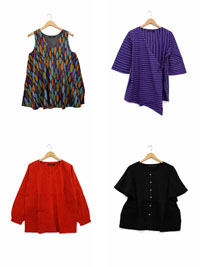 GS Assorted Plain, Printed Tops and Blouses - Size 12/14