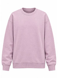 LILAC Unisex Cotton Rich Crew Neck Sweatshirt - Size S to L
