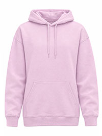 LILAC Cotton Blend Hooded Sweatshirt - Size S to L