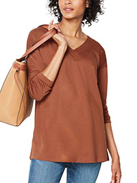 J.Jill AUBURN Supima Cotton Long Sleeve Tunic - Size 8 to 24/26 (US XS to 3X)