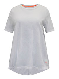 MoP WHITE Pure Cotton Pleat Back Top - Size 8 to 16 (XS to L)