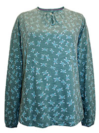 WS LIGHT-TEAL Bea Jersey Top - Size 8 to 20