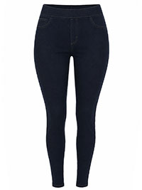 DARK INDIGO High Waisted Slim Fit Jeggings Size 12 to 20