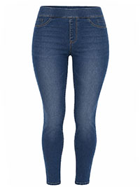 INDIGO High Waisted Slim Fit Jeggings Size 8 to 20