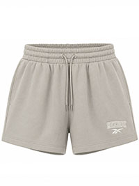 GREIGE Cream Reebok Retro Loop Back Shorts - Size M to XL