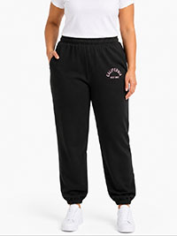 BLACK California West Coast Jogger Bottoms - Size 16 to 30